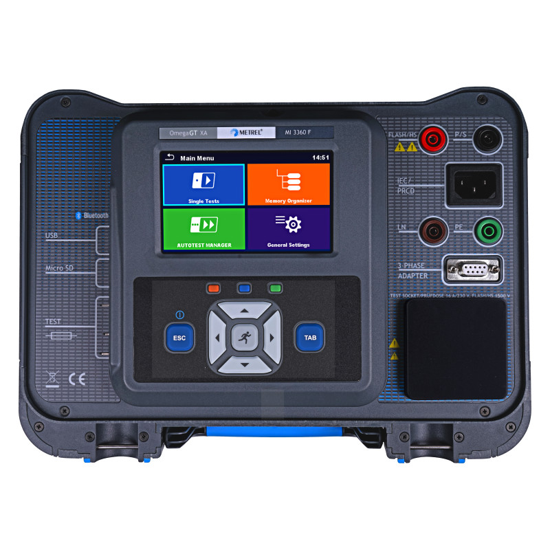 MET-MI3360 F OmegaPAT XA Tester bezpieczeństwa elektrycznego