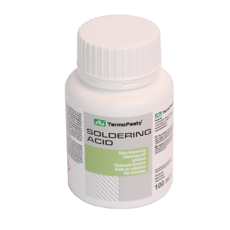 AGT-246 Kwas lutowniczy 100 ml z pędzelkiem