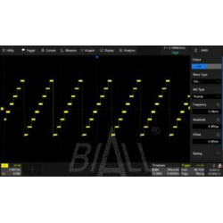 SDS-2000HD-FG wbudowany generator funkcyjny 25Mhz (oprogramowanie)