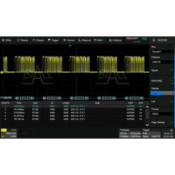 SDS-2000XP-CANFD szeregowe wyzwalanie i dekodowanie (oprogramowanie)