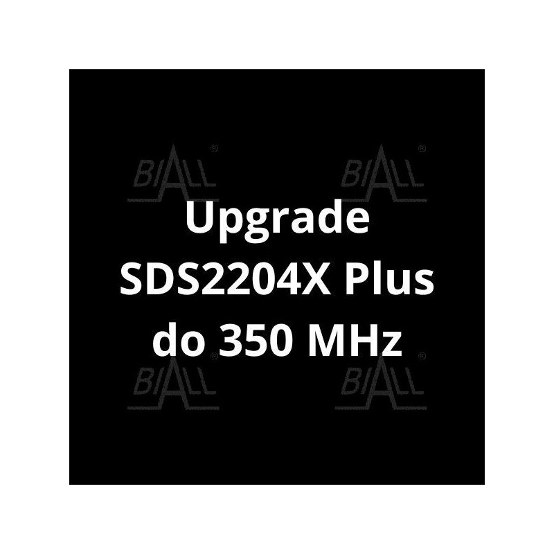 SDS-2000XP-4BW03 upgrade SDS2204X Plus do 350 MHz (oprogramowanie)