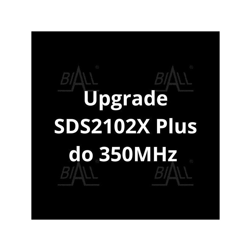 SDS-2000XP-2BW03 upgrade SDS2102X Plus do 350MHz (oprogramowanie)