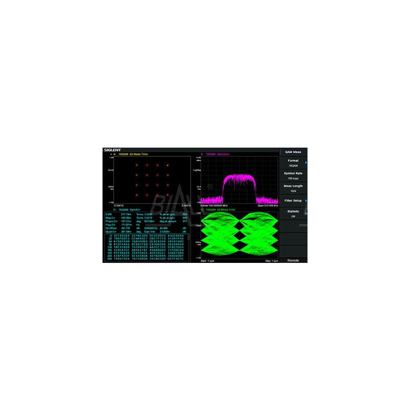 SSA-3000X PLUS-DMA funkcja analizy modulacji cyfrowej DMA (oprogramowanie)