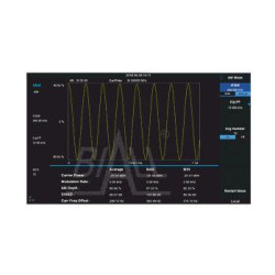 SVA-1000X-AMA funkcja analizy modulacji analogowej, w tym AM, FM (oprogramowanie)