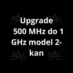 SDS-5000X-2BW10  aktualizacja 500 MHz do 1 GHz model 2-kan (oprogramowanie)