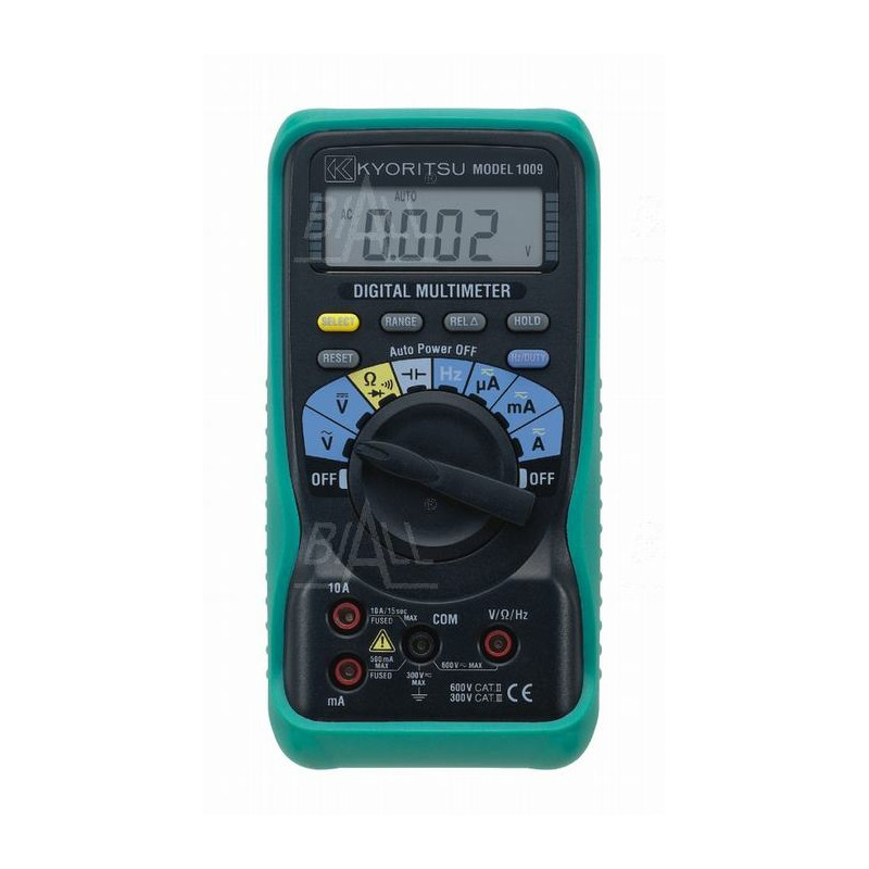 KEW1009 Multimetr 600V AC/DC, LCD 4000max