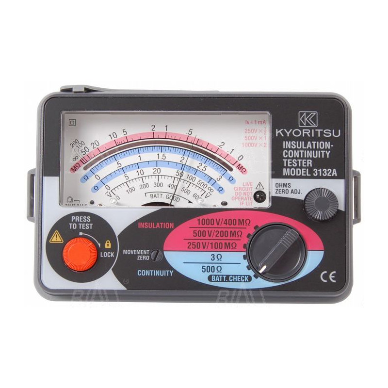 KEW3132A Analogowy miernik rezystancji izolacji 250V-1000V