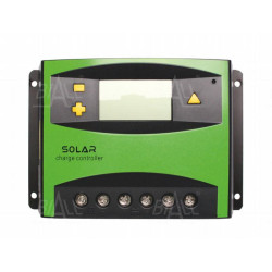 Regulator ładowania solarny PWM NVLS60 60A 12/24V,PVMax 24V/48V LCD, Ah