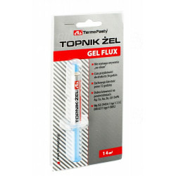 Topnik w żelu GelFlux kl.RMA 14cm3, strzykawka