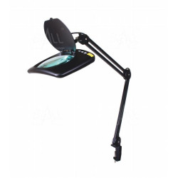 Lampa warsztatowa ESD LED SMD z lupą (190x157mm) 8069D2LED-A 5D 2-10W