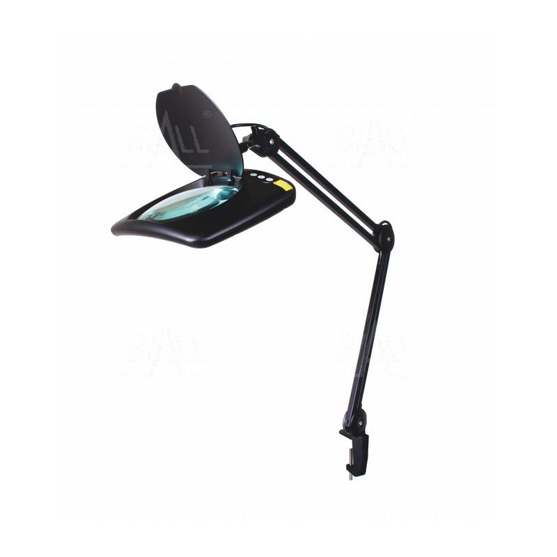 Lampa warsztatowa ESD LED SMD z lupą (190x157mm) 8069D2LED-A 5D 2-10W