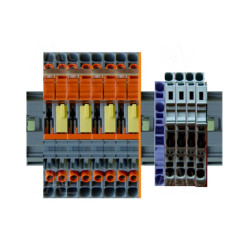 Zestaw do montażu aparatury na szynie DIN: MOC 3-fazy prąd 1,2,3,N (CT) 3P4W WAGO