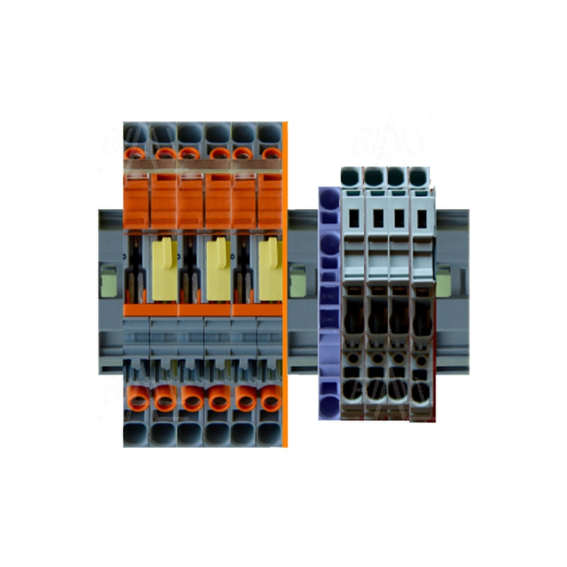 Zestaw do montażu aparatury na szynie DIN: MOC 3-fazy prąd 1,2,3 (CT) 3P4W WAGO